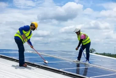 solar panel cleaning service